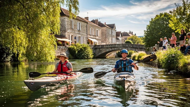 Kayak de mer et rivière sur la Seine à Vernon un samedi, immersion sportive et naturelle sur l’eau